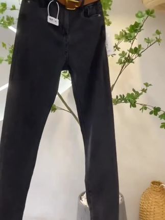 薄绒黑色小脚牛仔裤女2025年新款冬季加绒高腰显瘦弹力修身铅笔裤#早秋贵气感穿搭 #时尚百搭#显高显瘦显腿长 #