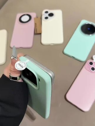高颜值荔枝纹适用苹果16手机壳iPhone15小米14vivoppo华为p70套女#好物推荐🔥 #每日分享 #这个手机壳真的长在我心巴上了