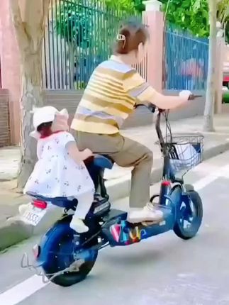 电动摩托车儿童安全带骑行坐电瓶车宝宝绑带小孩背带防摔带娃神器