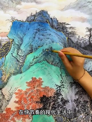 一套来自于20年前经典中国画摹本,内容题材广泛,不管是收藏还是学习,都是一本非常好的花鸟技法教程书#国画艺术 #岭南画派 #花鸟画