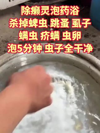 除癞灵给狗狗药浴,杀掉体外寄生虫,蜱虫,跳蚤,虱子,螨虫,疥螨,体外寄生虫全部杀干净#养狗 #养狗经验分享 #土狗养殖 #养狗人 #狗狗驱虫