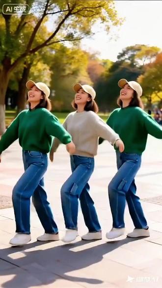 AI照片生成锅庄舞多人版,抖音灵魂舞台💃💃