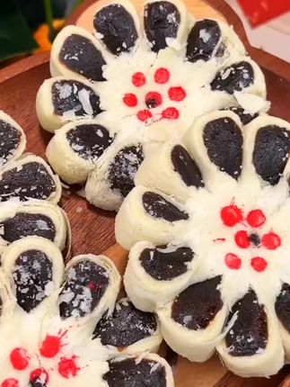 好正宗的枣花酥,枣泥软糯细腻,外酥里糯,枣香浓郁,太好吃了#枣泥酥 #糕点 #中式糕点 #好物推荐🔥