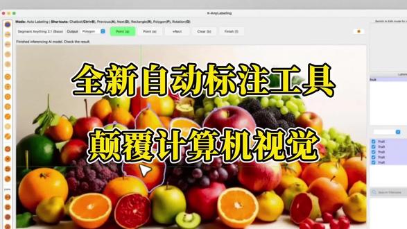 全新自动标注工具颠覆计算机视觉 #可视化#自动标注#机器学习#深度学习#代码