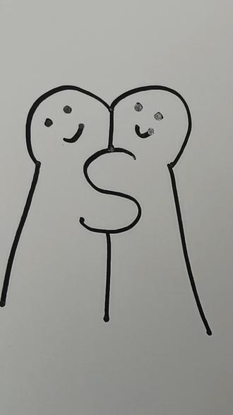 拥抱美好☺️☺️☺️☺️#儿童简笔画 #亲子简笔画 #可爱简笔画 @抖加🔥上热门🔥dou+🔥热点宝 @抖音创作小助手