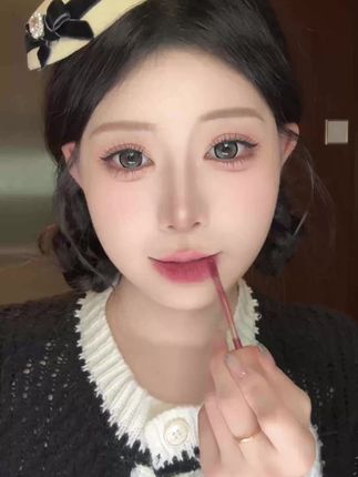 POCU慕斯唇泥,黄黑皮显白秋季氛围感直接拉满!#美妆 #口红试色 #唇釉种草