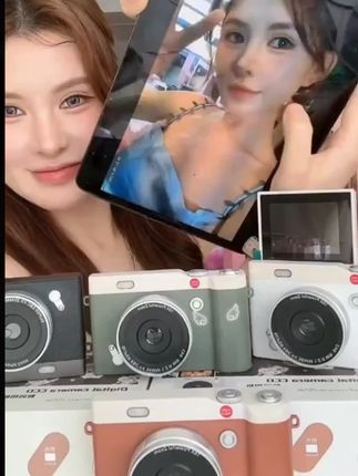 翻盖复古ccd相机,再也不用盲拍了,关键是自带滤镜磨皮,不用p图就可以朋友圈啦 #相机 #CCD #拍照 #相机推荐 #新手相机推荐