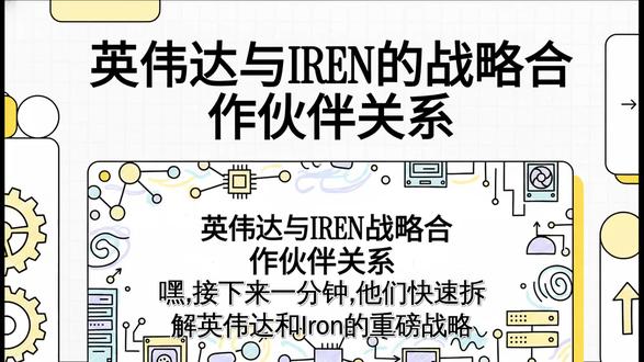 英伟达与IREN达成战略合作 #标普500 #赚钱 #美股 #投资 #a股
