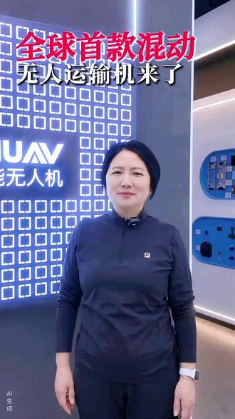 全球首款混和动力无人运输机,彩虹 YH-1000S 首飞成功,直接把无人货运天花板掀了#无人机运输 #无人机飞行 #低空经济 #无人运输机