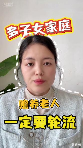 多子女家庭照顾老人,一定要轮流 #养老院 #托老所 #苏州养老院 #赡养老人