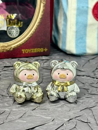 我抽到隐藏款!难道还要告诉你吗? 最近手气真的hin好ദ്ദി(• ˕ •マ.ᐟ 端盒了一个lulu猪萌粒 抽到了UR 是金属电镀 好高级的感觉 都反光了 #盲盒 #潮玩 #潮玩手办 #lulu猪#罐头猪