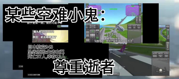 真的不是不尊敬逝者吗?空难#讲解 小鬼