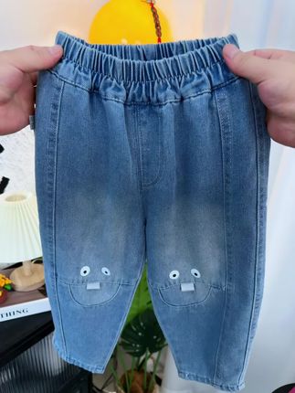 儿童牛仔裤 这个男女宝穿上都好看的牛仔裤才这个价格,也太值了吧。#高品质童装 #牛仔裤 #百搭裤子 #儿童牛仔裤 #宝妈推荐