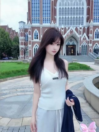 #秋季穿搭 #针织吊带背心 #女大学生穿搭
