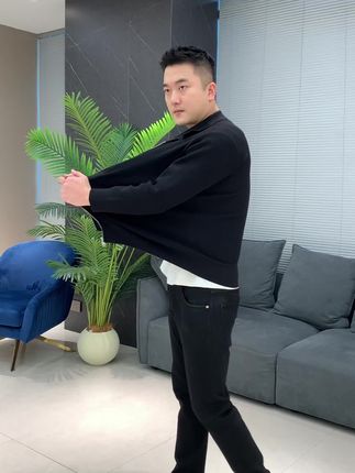男士秋季开衫外套 面料柔软舒适有弹力,休闲百搭上身有型#男装搭配 #男装 #品质男装#秋季穿搭