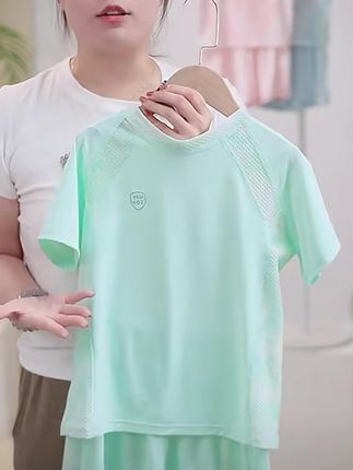 儿童冰丝速干衣套装男童女童短袖短裤2025新款中大童户外运动夏装#夏款上新 #短袖套装 #夏日穿搭 #高品质童装 #好物推荐🔥