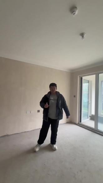 龙城紫金府前排一楼,无遮挡,135平三室两厅两卫#毛坯房 #一镜到底 #每日分享