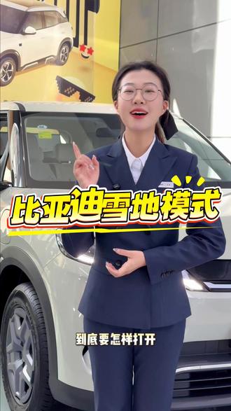 比亚迪雪地模式怎么打开,一个视频教会你#雪地模式 #比亚迪 #比亚迪雪地模式 #玉溪永盛比亚迪