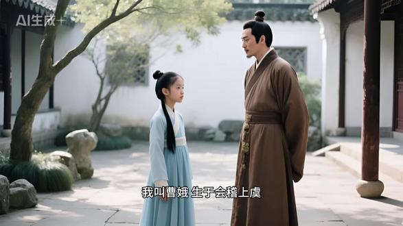 曹娥-被列入“二十四孝”之一,是中国古代孝文化的标志性人物 #曹娥 (130年—143年),会稽上虞(今浙江绍兴上虞区)人,东汉著名孝女。其父曹盱为巫祝,能抚节按歌、婆娑乐神。汉安二年(143年)五月初五,曹盱在舜江迎潮神时溺亡,尸体不存。时年十四岁的曹娥沿江哭寻十七日,投江殉父,五日后抱父尸浮出水面。元嘉元年(151年),上虞县令度尚将其改葬并立碑,命弟子邯郸淳撰写《曹娥碑》,后蔡邕题“黄绢幼妇,外孙齑臼”八字,成就“绝妙好辞”典故。其殉父之江改名为曹娥江,所居村镇改名为曹娥镇,并建曹娥庙祭祀。自宋代起历代帝王多次敕封,她被列入#“二十四孝”之一 ,是中国古代孝文化的标志性人物。著名#孝女 ,#投江寻父 ,以孝闻名天下,后世建有曹娥庙、曹娥碑。