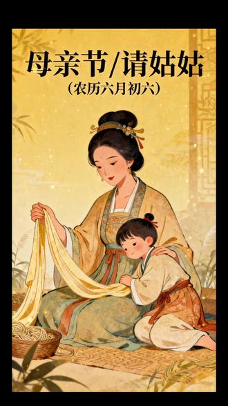 今年,我要过真正属于华夏儿女自己的母亲节!
#母亲节 #传统节日 #六月六#文化自信与传承 #华夏母亲节