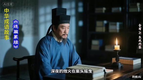 中华成语故事《连篇累牍》 #成语故事#传统文化#国学启蒙#故事#国风古韵
