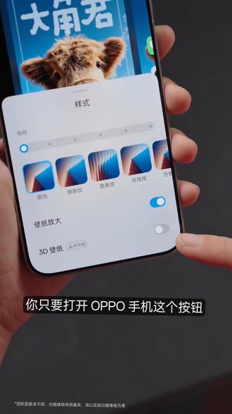 #OPPOFindX9 #晋享X9
OPPO手机静态图片变3D壁纸