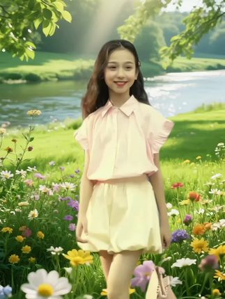 小清新穿搭 #自带松弛感的慵懒风穿搭 #旅游穿搭主打一个漂亮 #夏日中性风穿搭日记 #夏日轻氧感穿搭给视觉降降温 #轻松get夏日淡人穿搭