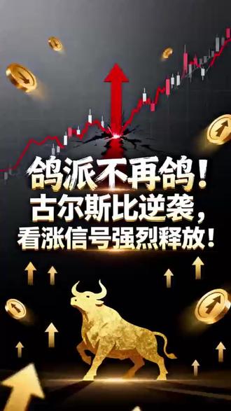 鸽派不再鸽!古尔斯比逆袭,看涨信号强烈释放!#美联储 #降息 #财经 #美国 #特朗普