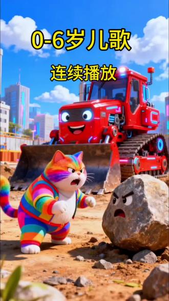 0-6岁早教儿歌连续播放 儿歌多多《大飙车》《水果歌》《刷牙歌》《小猪吃得饱饱》《在小小的花园里面挖呀挖呀》《我是挖掘机》#儿歌100首最火 #小孩儿动画 #宝宝巴士儿歌 #儿歌 #儿歌大全