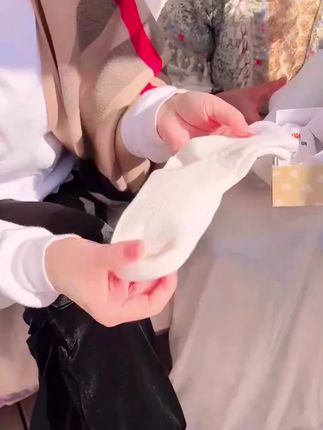 新疆长绒棉棉袜,男女同款,透气舒适勒脚#长绒棉 #袜子