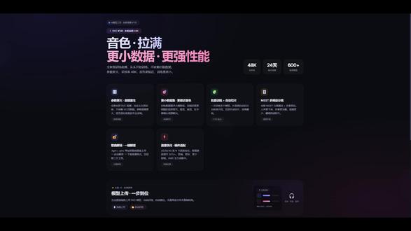 最强 AI 翻唱工具!RVC V7.0,全新底模 #RVC 整合包下载地址 mxgf.cc