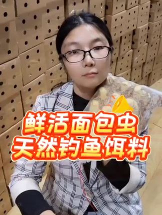 鲜活面包虫天然钓鱼饵料比商品饵好用十几倍!#爱生活爱钓鱼 #分享钓鱼知识 #钓鱼饵料 #鱼饵推荐 #面包虫