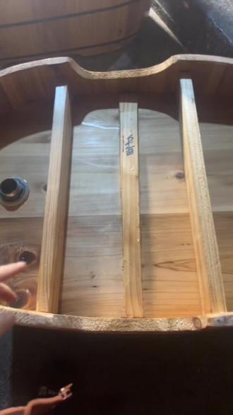 纯手工制作实木泡澡今天浴桶