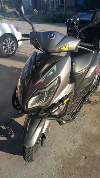 今天把踏板摩托车的保险杠拆了#踏板摩托车