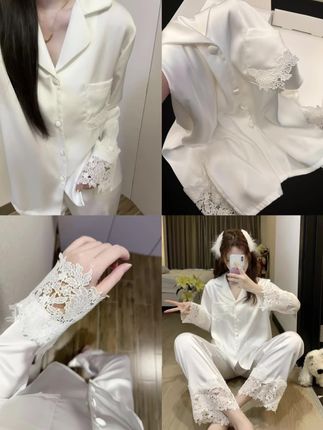 好温柔的白月光睡衣啊,简约温柔又大方!#高级感穿搭 #睡衣家居服 #睡衣 #舒适度高的睡衣推荐 #在家也要美美哒