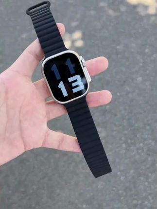 适用苹果iwatch表带双色硅胶磁吸applewatchs9表带#智能手表 #表带 #硅胶表带 #磁吸表带 #苹果表带
