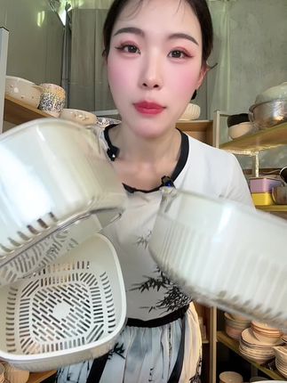 #收纳 #收纳整理 #收纳筐 #沥水篮 #沥水蓝六件套