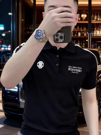 #男士polo短袖 #品质男装 #型男穿搭 #谁穿谁好看#高级感穿搭