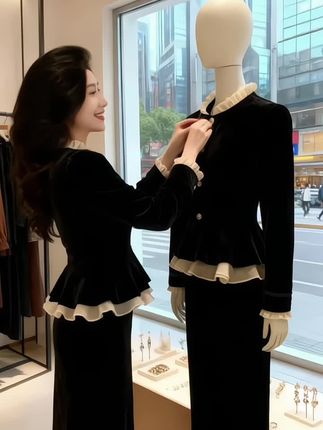 #美搭尽显女神范 #优雅气质 #套装显瘦穿搭 #时尚穿搭女装