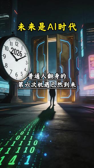 豆包撒30亿背后,藏着一个普通人逆袭的超级入口 1978到2012,五次超级红利你抓住了几次?2026年第六次机会已到——这次叫“超级个体红利”。春晚豆包撒30亿就是信号:全民AI入口已开,财富逻辑正在重写。工具已平等,区别只在于你用还是不用。打开豆包智能体,从今天行动。2026,愿你成为被时代成就的10%。#2026风口 #AI红利 #豆包AI #超级个体