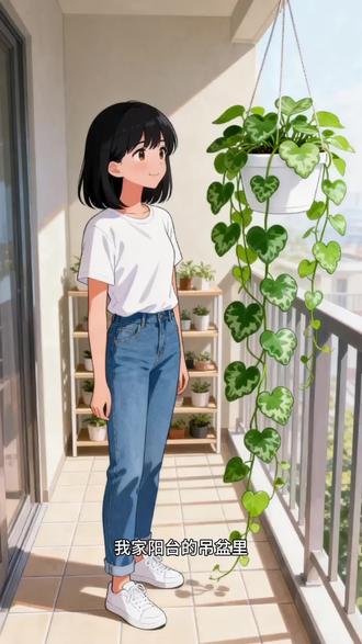 我的植物朋友——绿萝 #作文素材 #小学作文 #绿色