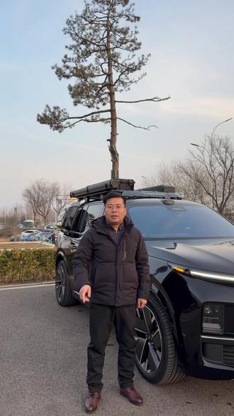 理想随车充气泵正确用法,胎压低了自己补,超简单 #理想汽车 #理想l9 #每天一个用车知识