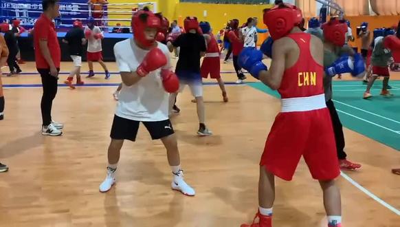 加油少年,努力备战河北保定全国U14拳击锦标赛拳👊🏻✊🏻#实战 #全力以赴 #拳击 #日常训练