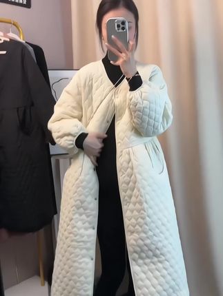 2025新款孕妇装冬装孕期宽松大码棉服外套遮肚子显瘦棉袄韩系大衣#冬季新款#孕妈#孕妇装#高级感穿搭#高级感