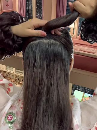 #今日分享 #扎头发简单教程 #盘头发教程视频 #发型教程 #编发最美编发