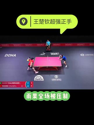 王楚钦vs雨果#乒乓球比赛 #竞技体育