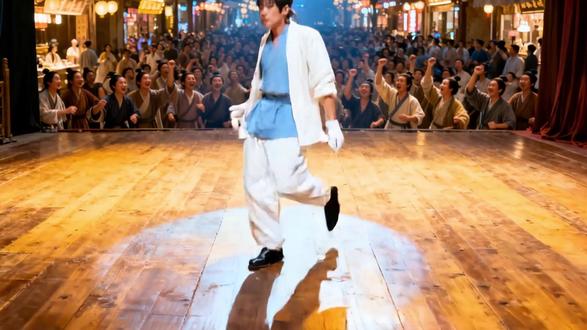 在古代,穷人拥有一双迈扣的黑鞋到底有多爽! #沉浸式历史 #历史脑洞 #迈克尔杰克逊 #给我擦皮鞋