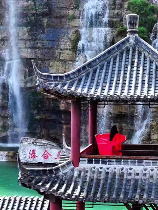 国庆假期去哪玩?青州黄花溪约起来 #青州黄花溪 #黄花溪风景区 #一起去看黄花溪的山山水水 #国庆假期去哪玩