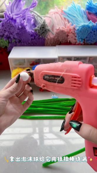 三分钟学会丑萌小小怪#扭扭棒#扭扭棒的100种玩法 #扭扭棒教程