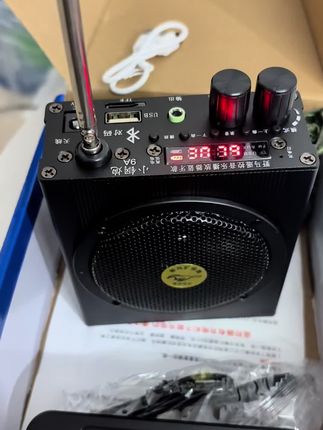 野马小钢炮音质好,带蓝牙带录音功能,机器小巧,方便带内存卡27首 喇叭音响户外扩音器#原创作品 #蓝牙音箱